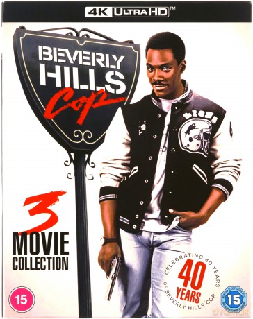 Beverly Hills Cop 1 to 3 (Gliniarz z Beverly Hills 1-3) [Blu-Ray 4K]