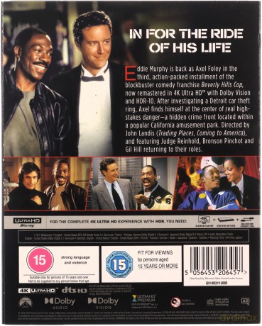 Beverly Hills Cop III (Gliniarz z Beverly Hills III) [Blu-Ray 4K]
