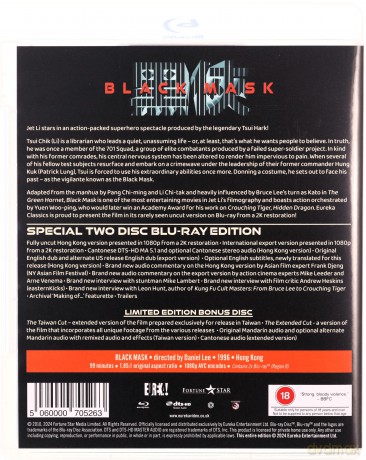 Black Mask (Czarna maska) [Blu-Ray]