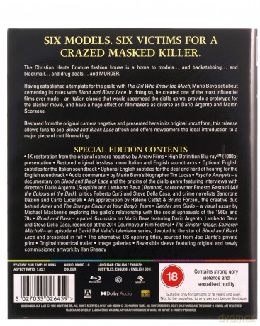 Blood And Black Lace (Sześć kobiet dla zabójcy) [Blu-Ray]