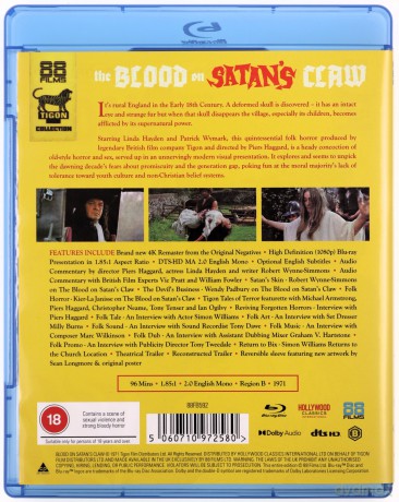 Blood On Satans Claw (Krew na szponach Szatana) [Blu-Ray]