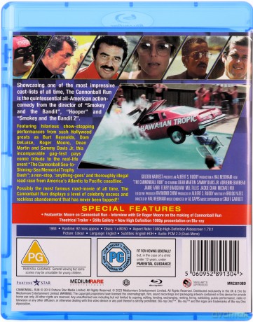 Cannonball Run (Wyścig Armatniej Kuli) [Blu-Ray]