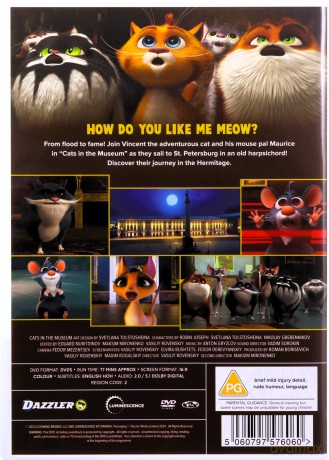 Cats In The Museum (Koty Ermitazha) [DVD]