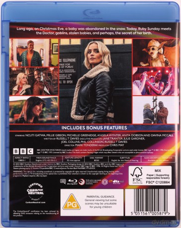Doctor Who - The Church On Ruby Road (2023 Christmas Special) [Blu-Ray]