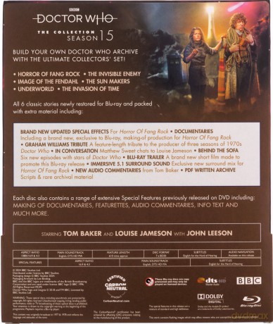 Doctor Who - The Collection Season 15 [Blu-Ray]