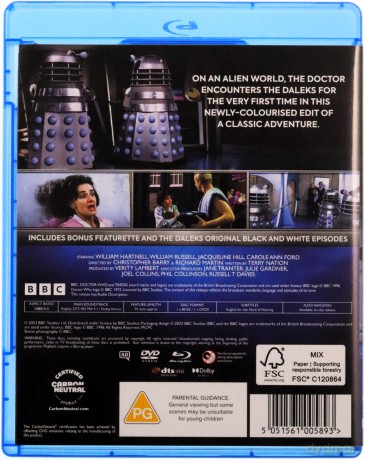 Doctor Who - The Daleks In Colour [Blu-Ray]