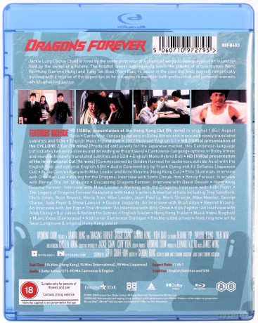 Dragons Forever (Wieczne smoki) [Blu-Ray]