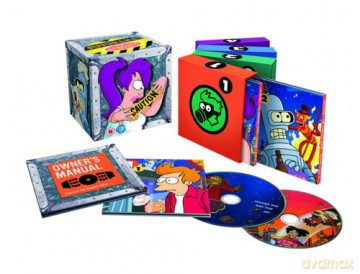 Futurama Seasons 1 to 4 (Futurama: Przygody Fry'a W Kosmosie) [DVD]