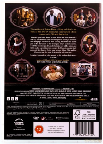 Ghosts Series 1 to 5 Complete Collection [6xDVD]