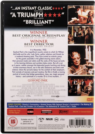 Gosford Park [DVD]