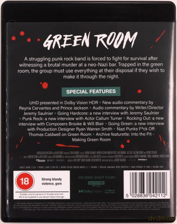 Green Room (Sala strachu) [Blu-Ray 4K]