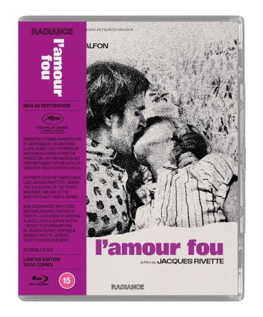 L Amour Fou (Miłość szalona) [Blu-Ray]