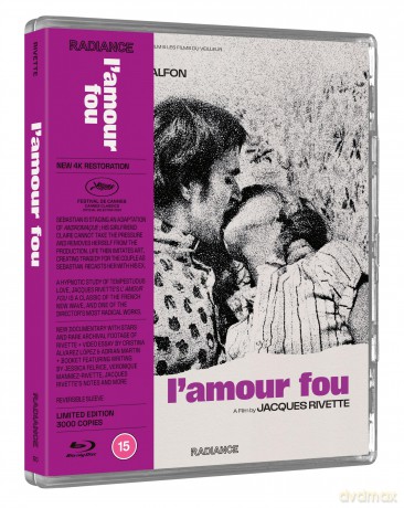 L Amour Fou (Miłość szalona) [Blu-Ray]