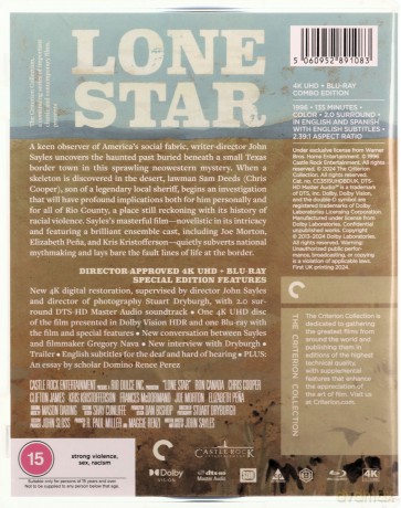 Lone Star - Criterion Collection (Na granicy) [Blu-Ray 4K]