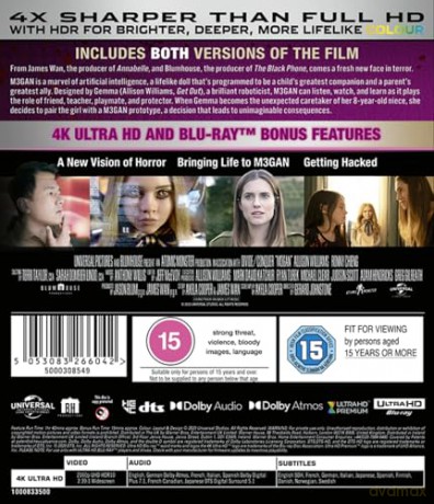 M3Gan (aka Megan) [Blu-Ray 4K]