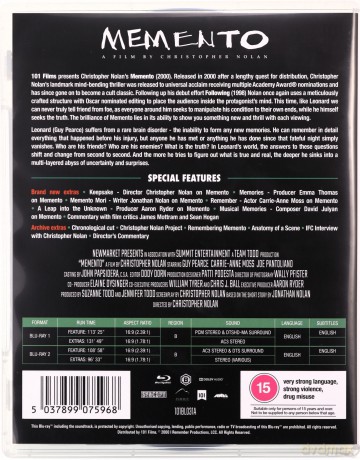 Memento [Blu-Ray]