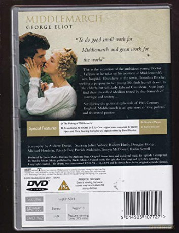 Middlemarch - The Complete Mini Series [DVD]
