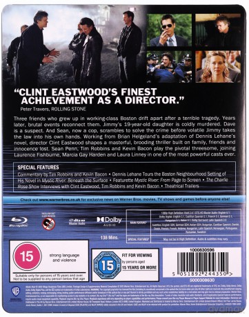 Mystic River (Rzeka tajemnic) (steelbook) [Blu-Ray]
