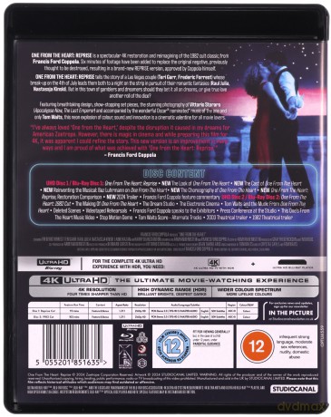 One From The Heart - Reprise (Ten od serca) [Blu-Ray 4K]