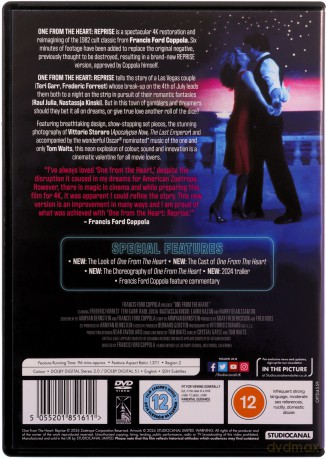 One From The Heart - Reprise (Ten od serca) [DVD]