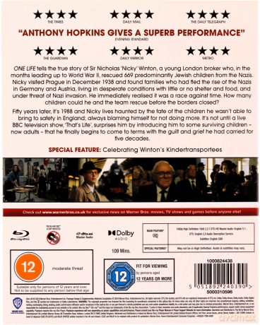 One Life (Jedno życie) [Blu-Ray]