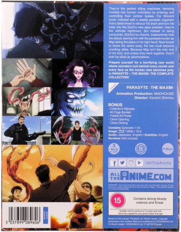 Parasyte - The Maxim Limited Collectors Edition [Blu-Ray]