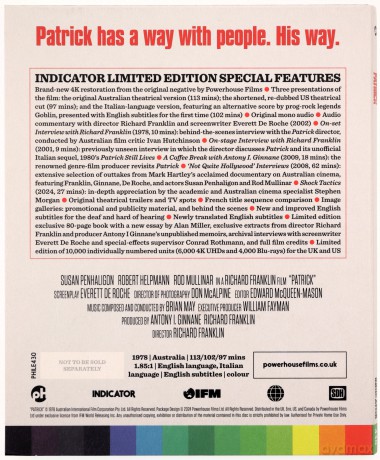 Patrick [Blu-Ray 4K]