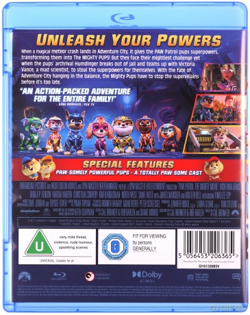 Paw Patrol - The Mighty Movie (Psi Patrol: Wielki film) [Blu-Ray]