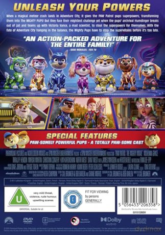 Paw Patrol - The Mighty Movie (Psi Patrol: Wielki film) [DVD]