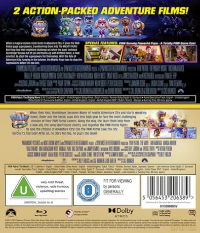 Paw Patrol 2 Movie Collection [Blu-Ray]