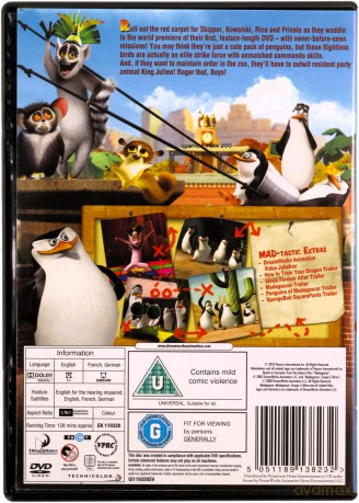 Penguins Of Madagascar - Series 1 (Pingwiny z Madagaskaru) [DVD]