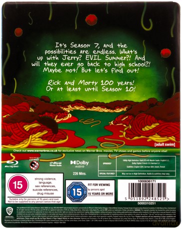Rick And Morty Season 7 (steelbook) (Rick i Morty) [Blu-Ray]