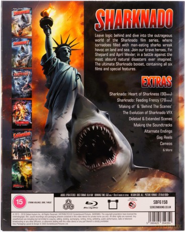 Sharknado 1 to 6 Movie Collection [Blu-Ray]