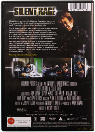 Silent Rage (Utajona furia) [DVD]