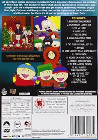 South Park Season 3 [DVD]