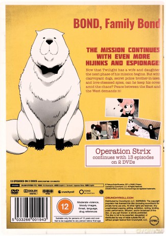 Spy x Family Part 2 [DVD]