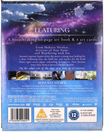 Suzume [Blu-Ray]