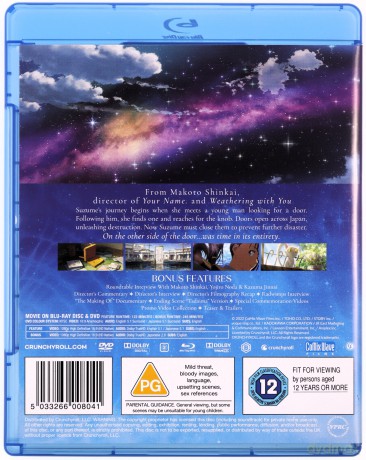 Suzume [Blu-Ray]