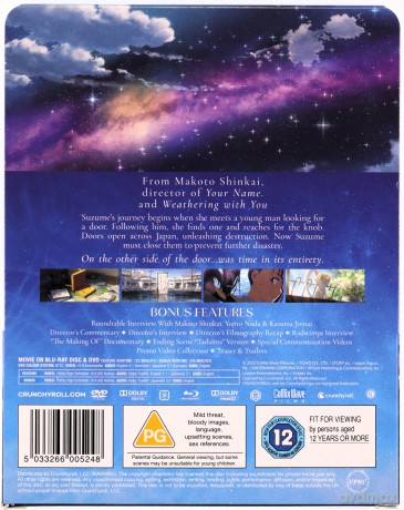Suzume (steelbook) [Blu-Ray]