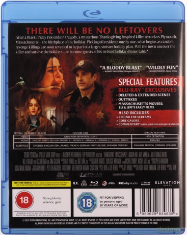 Thanksgiving (Noc Dziękczynienia) [Blu-Ray]