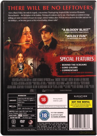 Thanksgiving (Noc Dziękczynienia) [DVD]