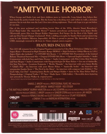 The Amityville Horror (Horror Amityville) [Blu-Ray 4K]