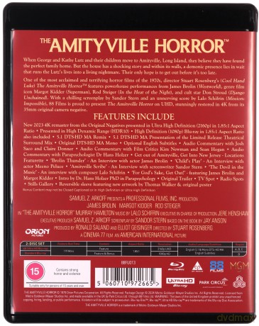 The Amityville Horror (Horror Amityville) [Blu-Ray 4K]