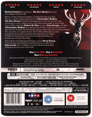 The Deer Hunter (steelbook) (Łowca jeleni) [Blu-Ray 4K]