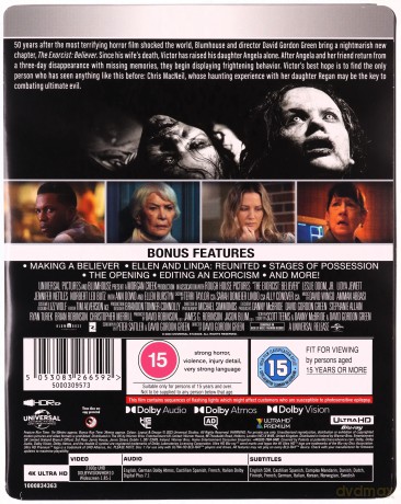 The Exorcist - Believer (steelbook) (Egzorcysta. Wyznawca) [Blu-Ray 4K]