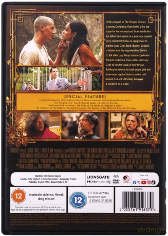 The Hunger Games - The Ballad Of Songbirds and Snakes (Igrzyska śmierci: Ballada ptaków i węży) [DVD]