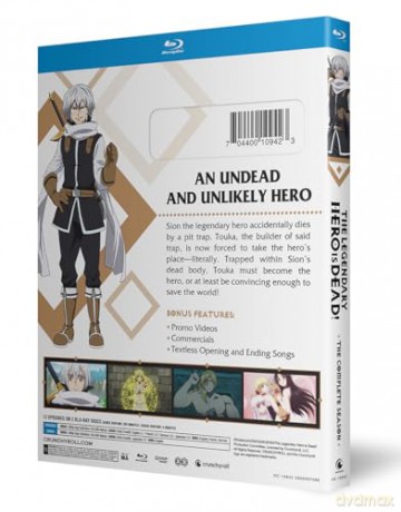 The Legendary Hero Is Dead - The Complete Season [Blu-Ray]