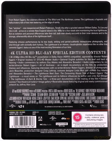The Lighthouse [Blu-Ray 4K]