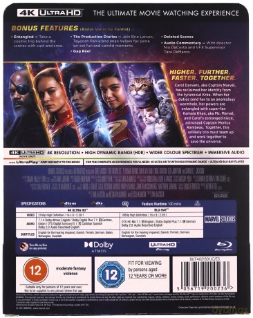 The Marvels (steelbook) [Blu-Ray 4K]+[Blu-Ray]
