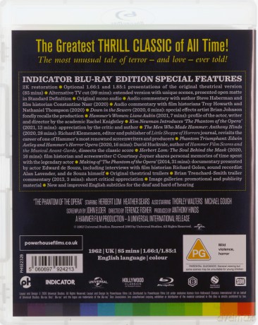 The Phantom Of The Opera (Upiór w operze) [Blu-Ray]